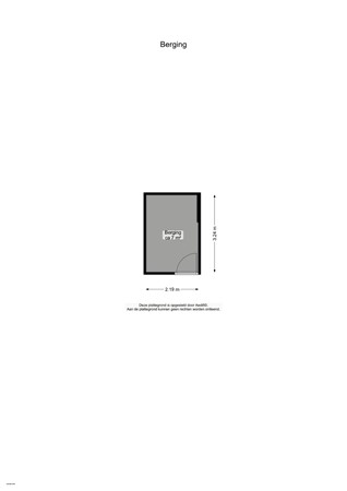 Floorplan - Meerpaal 36, 9732 AC Groningen